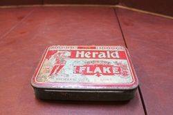The Herald Flake Tobacco Tin