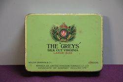 The andquotGreysandquot Silk Cut Virginia Tobacco Tin