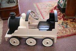 Thomas the Tank Engine Style 6 Wheel Pedal Train.#