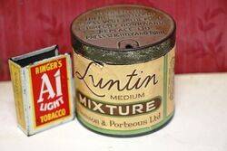 Thomson  Porteous Ltd Luntin Medium Mixture Tobacco Can