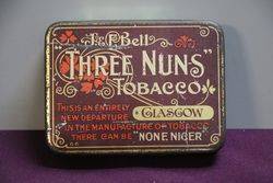 Three Nuns Cigarettes Glascow Tobacco Tin 