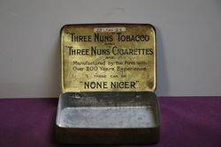 Three Nuns Cigarettes Glascow Tobacco Tin 