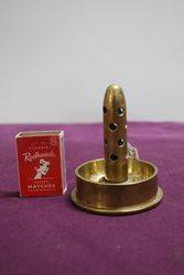 Trench Art 1950and39s Brass Paper Weight 