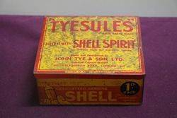 Tysules Automatic Lighters Filled With Shell Spirit Tin 