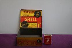 Tysules Automatic Lighters Filled With Shell Spirit Tin 