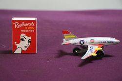 US Air Force USAF Airplane Toy