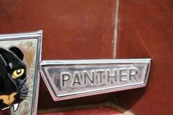 VINTAGE LAYLAND BLACK PANTHER BUS BADGE