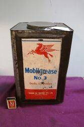 Vacuum Oil Mobilgrease no 3 tin