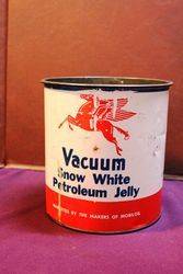 Vacuum Snow White Petroleum Jelly 1lb Tin