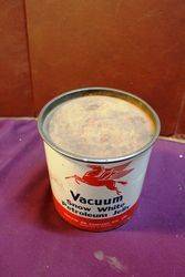 Vacuum Snow White Petroleum Jelly 1lb Tin