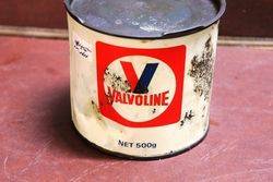 Valvoline  500g  Grease Tin