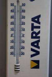 Varta Battery Advertising Thermometer