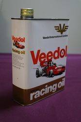 Veedol Racing 2 Litres Motor Oil Tin 