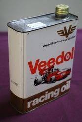 Veedol Racing 2 Litres Motor Oil Tin 