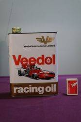 Veedol Racing 2 Litres Motor Oil Tin 