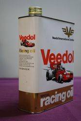 Veedol Racing 2 Litres Motor Oil Tin 