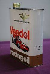 Veedol Racing 2 Litres Motor Oil Tin 