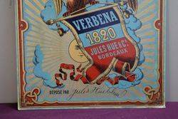 Verbena Bordeaux Wine Advertising Card 