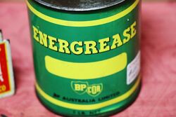 Very Clean BP COR Energrease 1lb Tin with Contents