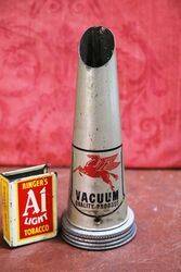 Very Clean Vacuum Pegasus Tin 4 gal Drum Pourer.