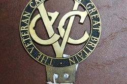 Veteran Car Club Badge