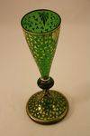 Victorian Green Gilt Goblet