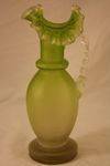 Victorian Green Mary Gregory Jug