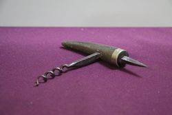 Victorian Horn Handle Corkscrew 