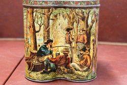 Victorian Huntley And Palmers Biscuit Tin