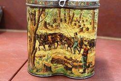 Victorian Huntley And Palmers Biscuit Tin