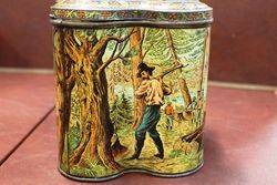 Victorian Huntley And Palmers Biscuit Tin