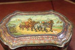 Victorian Huntley and Palmers Biscuit Tin