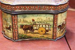 Victorian Huntley and Palmers Biscuit Tin