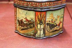 Victorian Huntley and Palmers Biscuit Tin