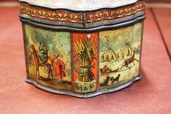 Victorian Huntley and Palmers Biscuit Tin