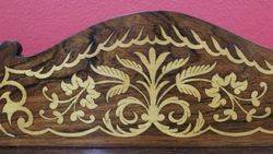 Victorian Inlaid Rosewood Wot Not