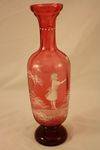Victorian Mary Gregory Ruby Vase