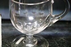 Victorian Thumb Cut Bowl Custard Cup