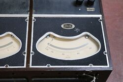 Vintage 192030 Duel AmpsVolts Meter in Original Case
