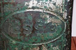 Vintage 2 Gallon Running Board Can for Early Esso