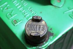 Vintage 2 Gallon Running Board Can for Early PRATTS 