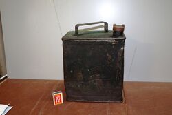 Vintage 2 Gallon Running Board Can for Early Pratts 