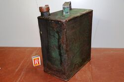 Vintage 2 Gallon Running Board Can for Early Pratts 