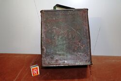 Vintage 2 Gallon Running Board Can for Early Pratts 