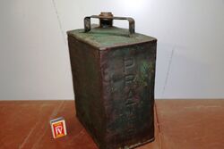 Vintage 2 Gallon Running Board Can for Early Pratts 
