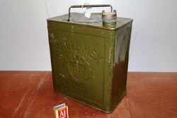 Vintage 2 Gallon Running Board Can for Early ShellMex BP