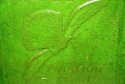 Vintage 2 Gallon Running Board Can for Early Shell Aviation 