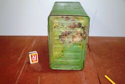 Vintage 2 Gallon Running Board Can for Early Shell Aviation 