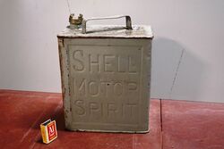 Vintage 2 Gallon Running Board Can for Early Shell Motor Spirit