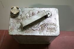 Vintage 2 Gallon Running Board Can for Early Shell Motor Spirit